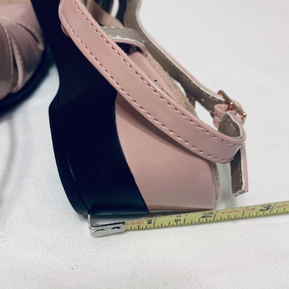 Soft Style blush and black wedges size 8.5 narrow - Picture 11 of 12